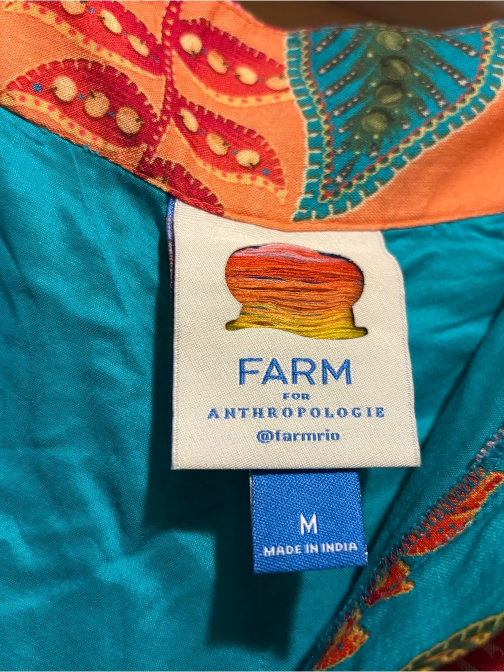 FARM Rio x Anthropologie Floral Wide-Leg Pants - Tropical Parrot & Floral print - Picture 2 of 3